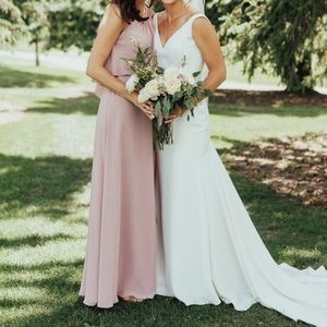 Pink Bridesmaids Dress
